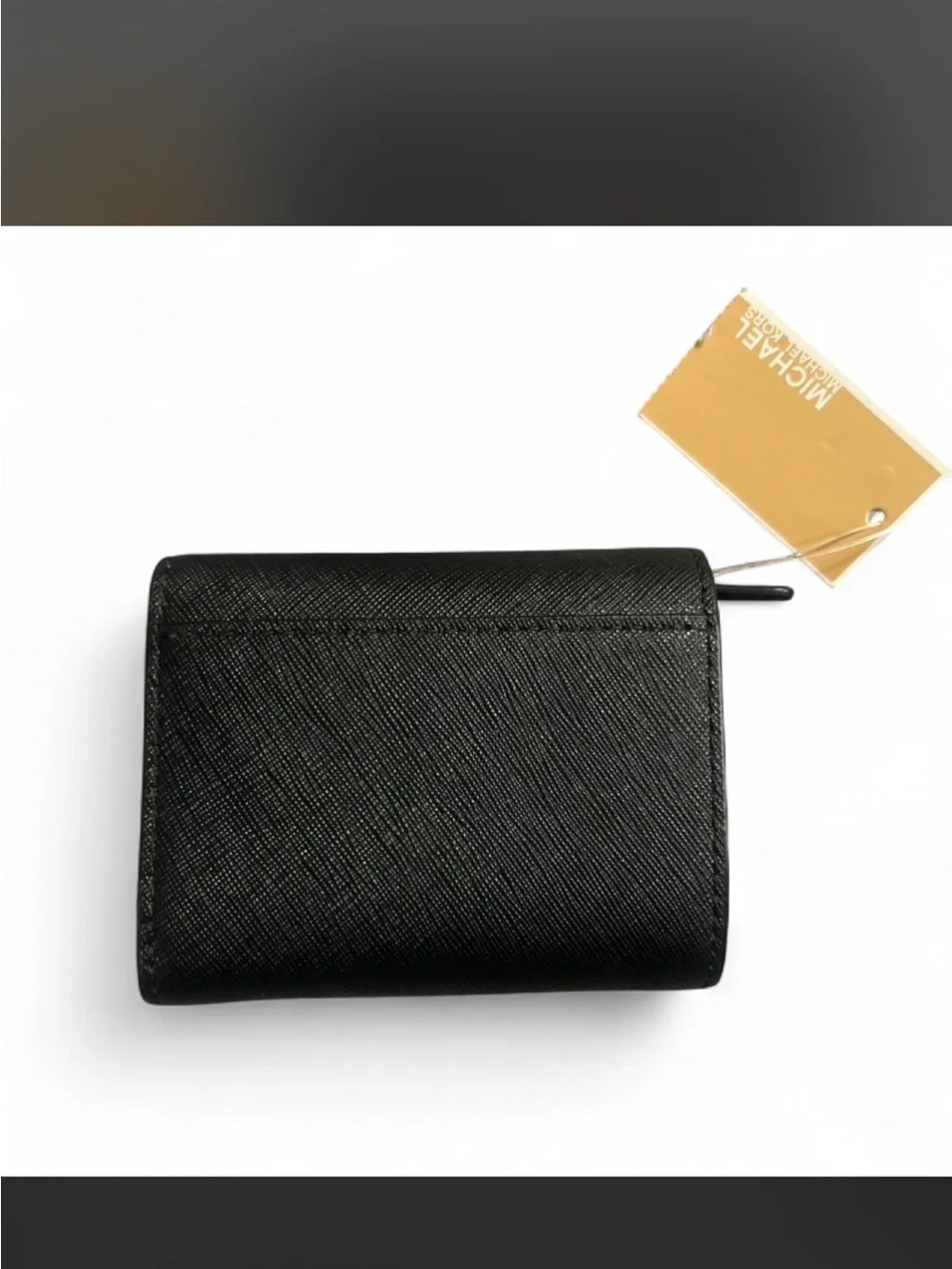 NWT Michael Kors Black Wallet With Gold tone hardware.